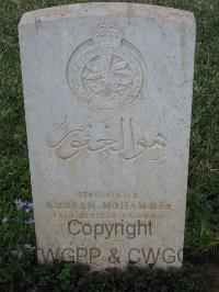 Dar Es Salaam War Cemetery - Ghulam Muhammad, 